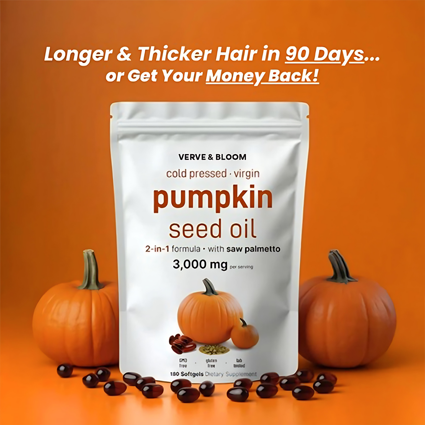 Pumpkin Seed Oil Softgels